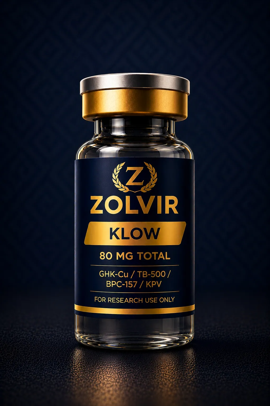 KLOW Combo — 80mg Total Zolvir research vial