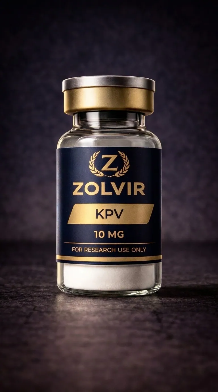 KPV 10mg Zolvir research vial