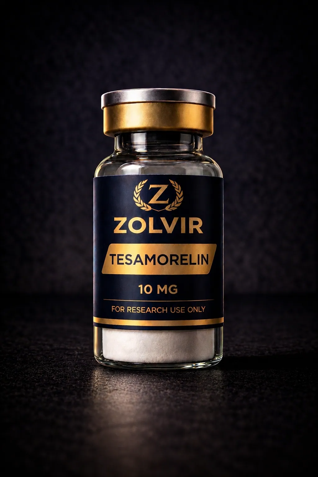 Tesamorelin 10mg Zolvir research vial